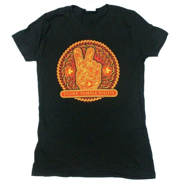 Bay Island Tops - Stone Temple Pilots Album Cover Women's Tee - XL